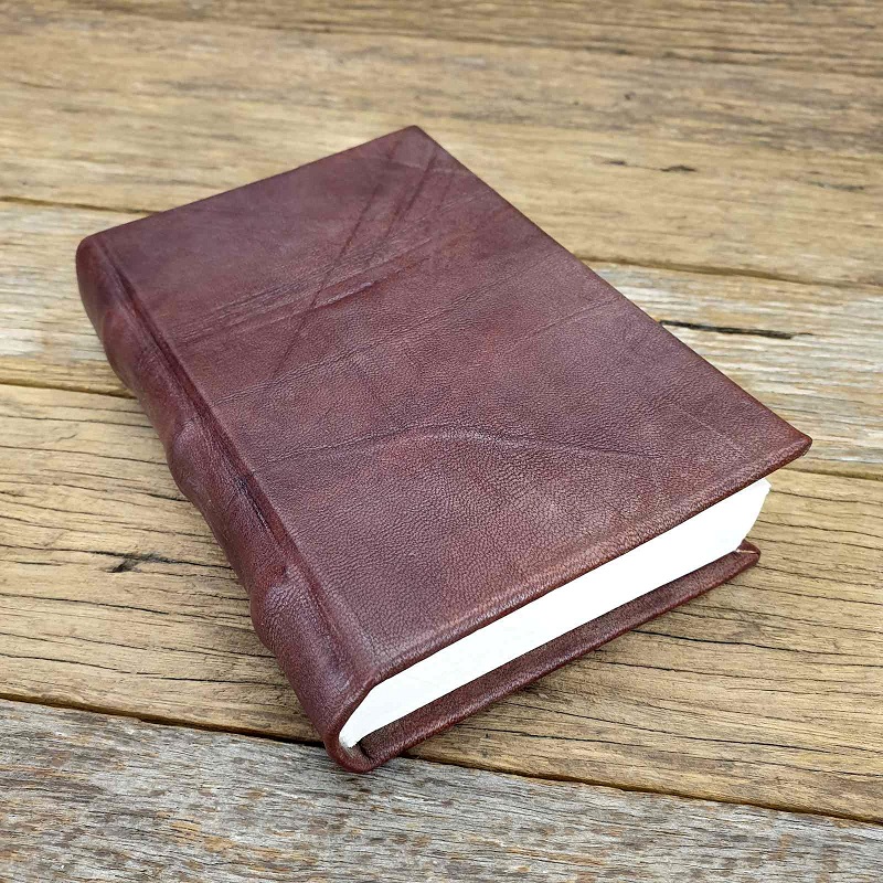 Refillable Handmade Leather Journals, Leather Bound Journal With Parchment Paper