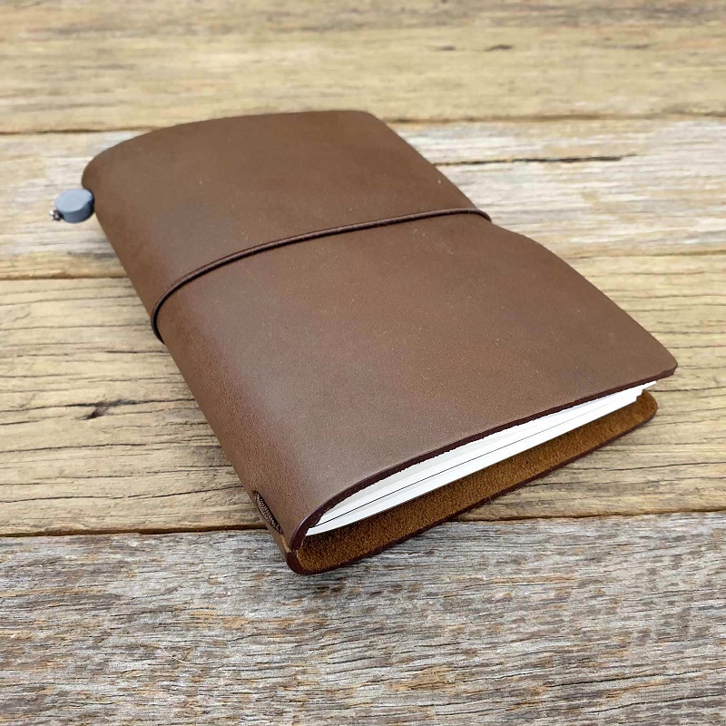 Embossed Design Refillable Handmade Leather Journals